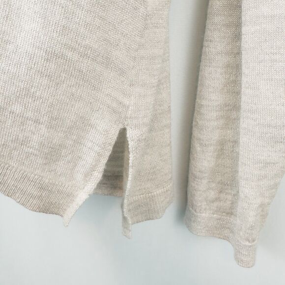 Lane Bryant Fine Merino Collection Metallic Shimmer Sweater Womens 14/16 Gray - Picture 9 of 13